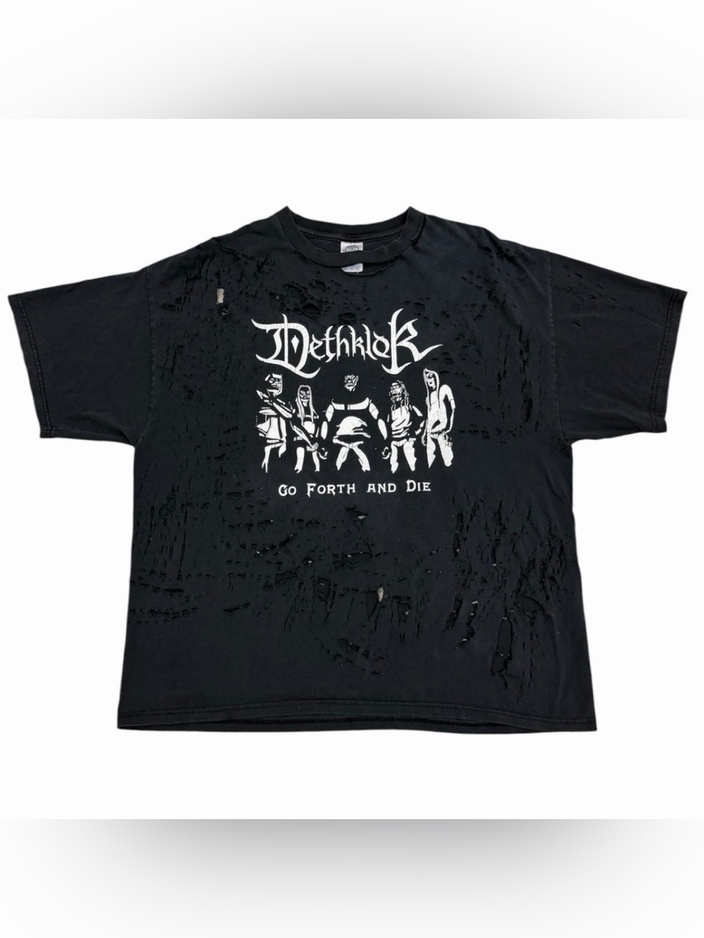 Vintage 00’s Dethklok Distressed T-shirt